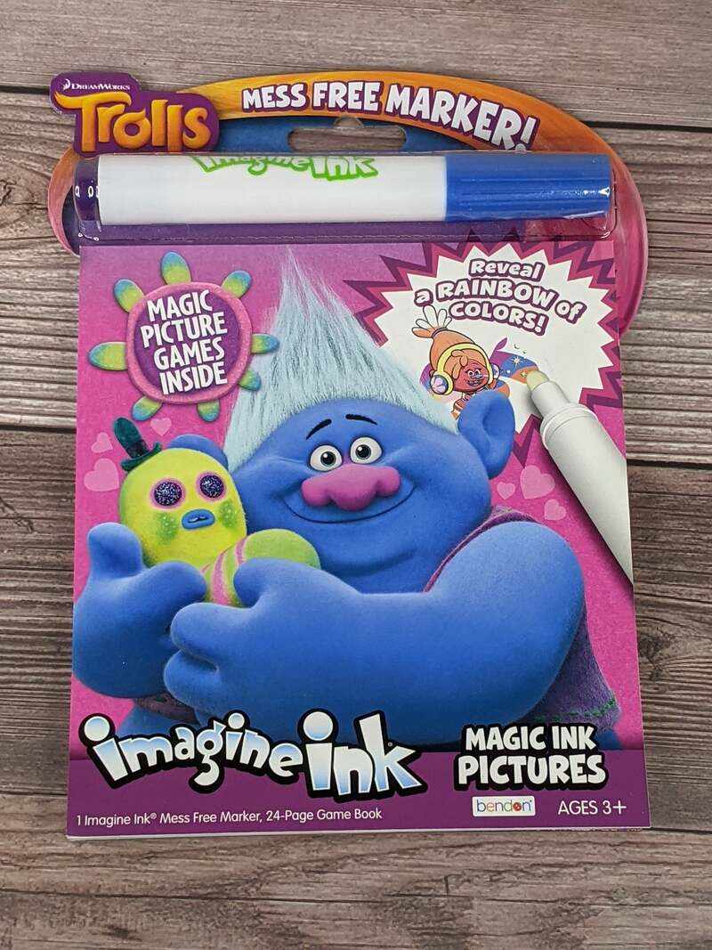 Trolls Imagine Ink Magic Ink Pictures