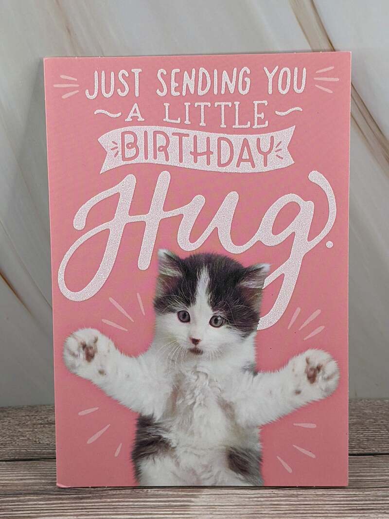 Cool Cat Birthday Card