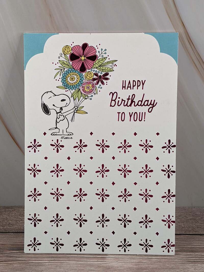Birthday Card Celebrating a Family Member