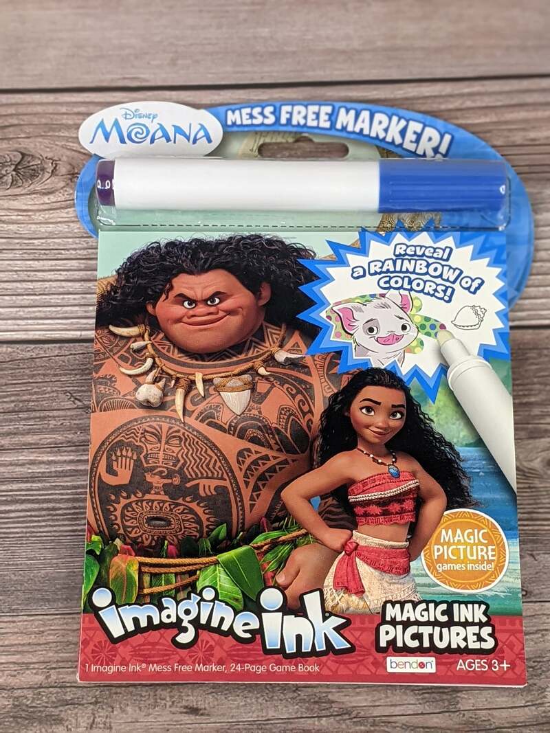 Moana Imagine Ink Magic Ink Pictures