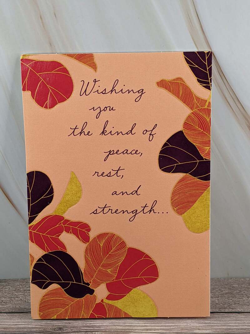 Body Mind Soul Get Well Card