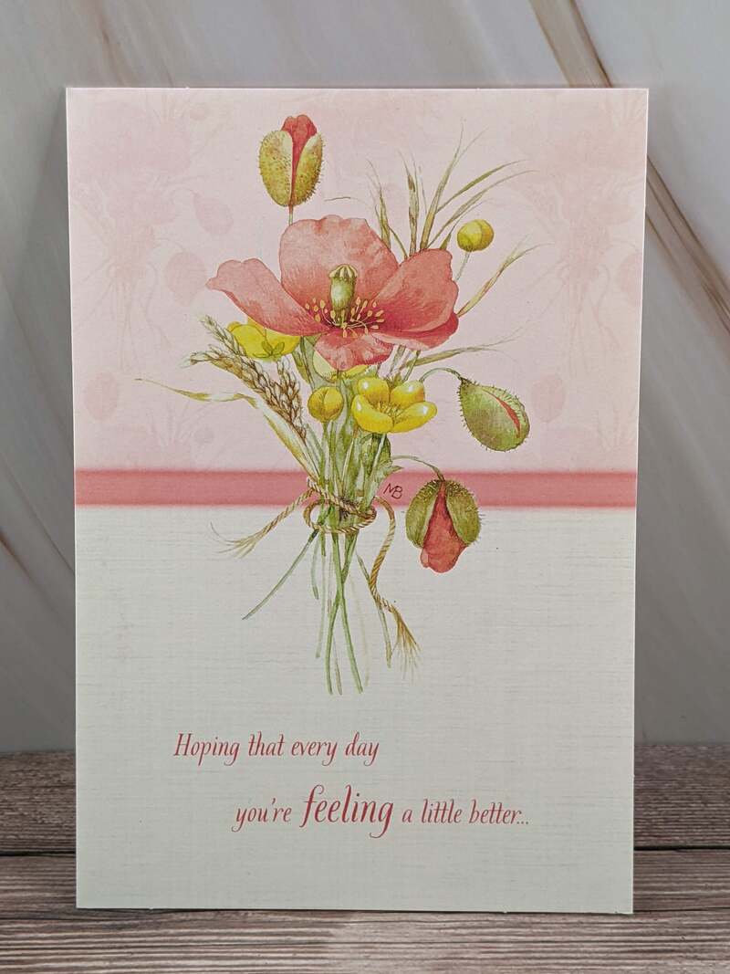 Feel Better Get Well Card