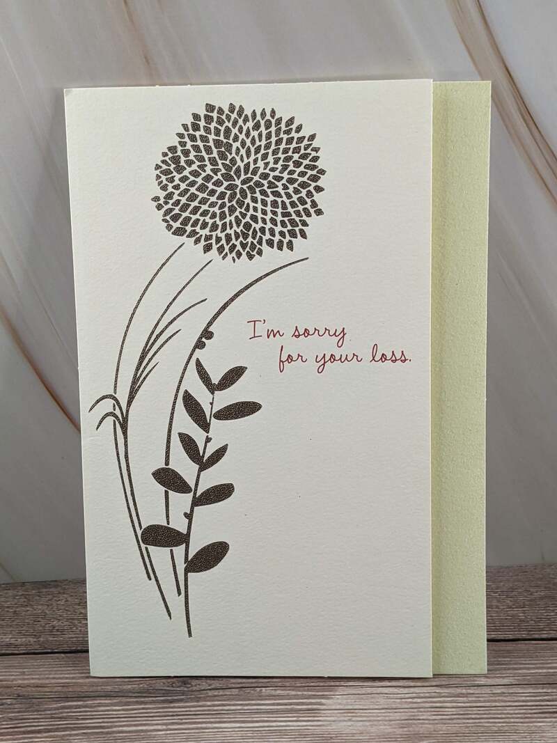 Comfort of Hope Sympathy Card