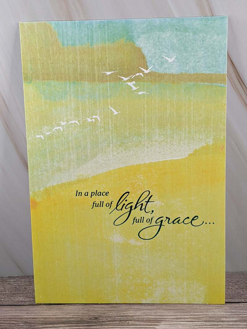 At Peace Sympathy Card