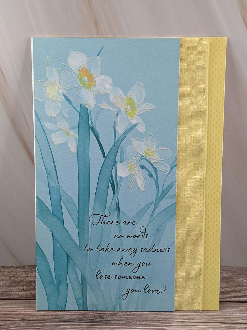 Wishing Comfort Sympathy Card