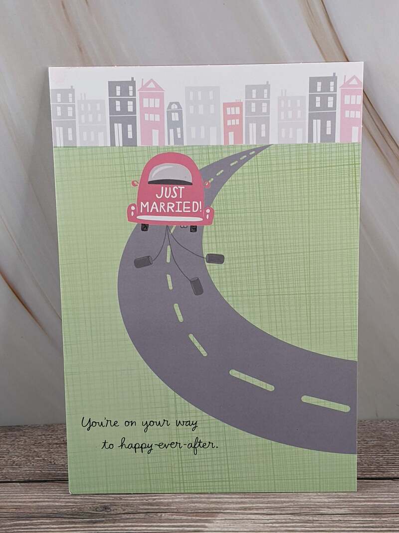 Happy Ever After Wedding Card
