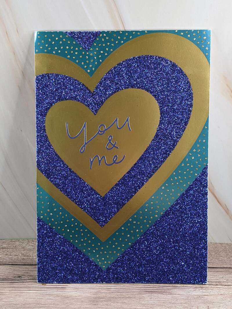 You and Me Together Anniversary Card
