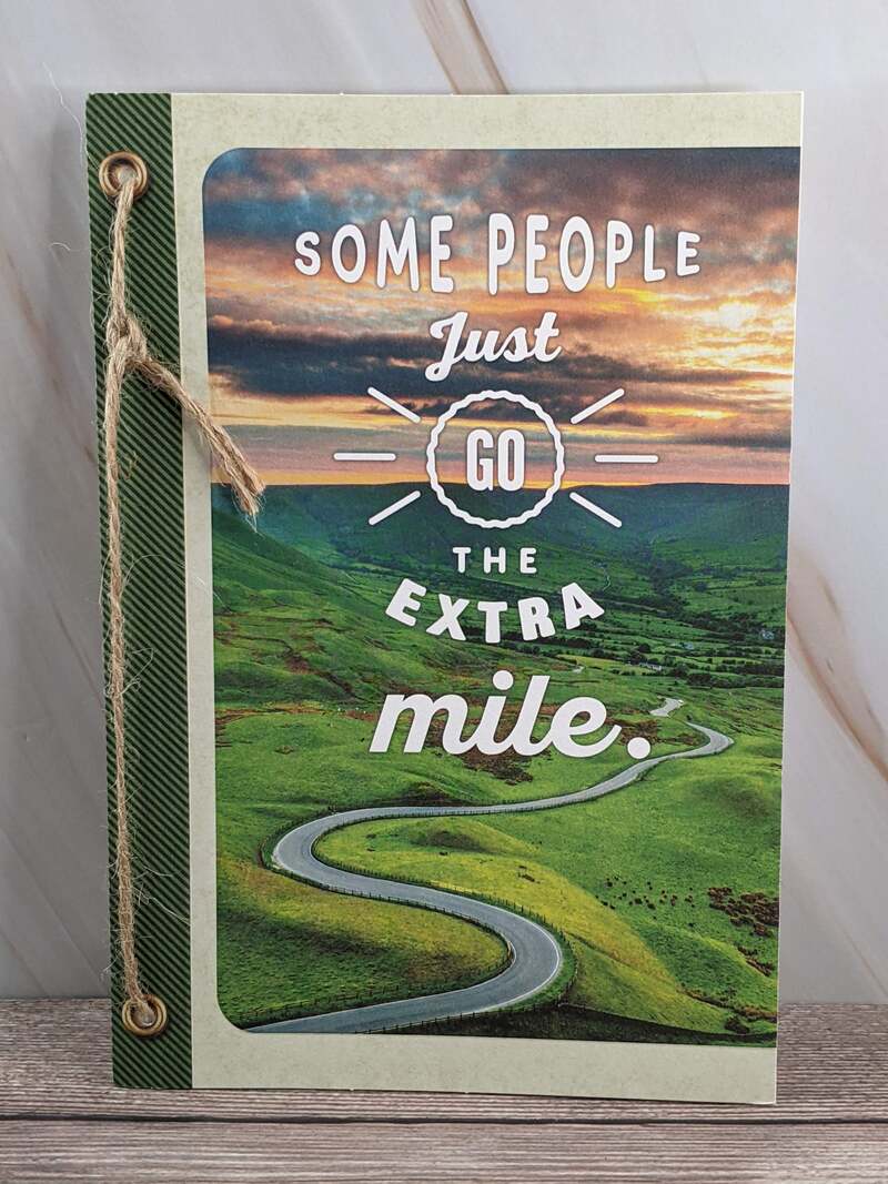 Extra Mile Thank You Card