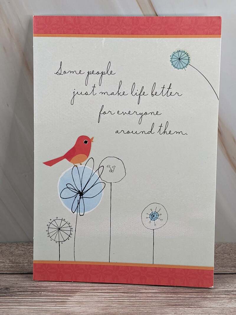 Generosity Acknowledgement Card