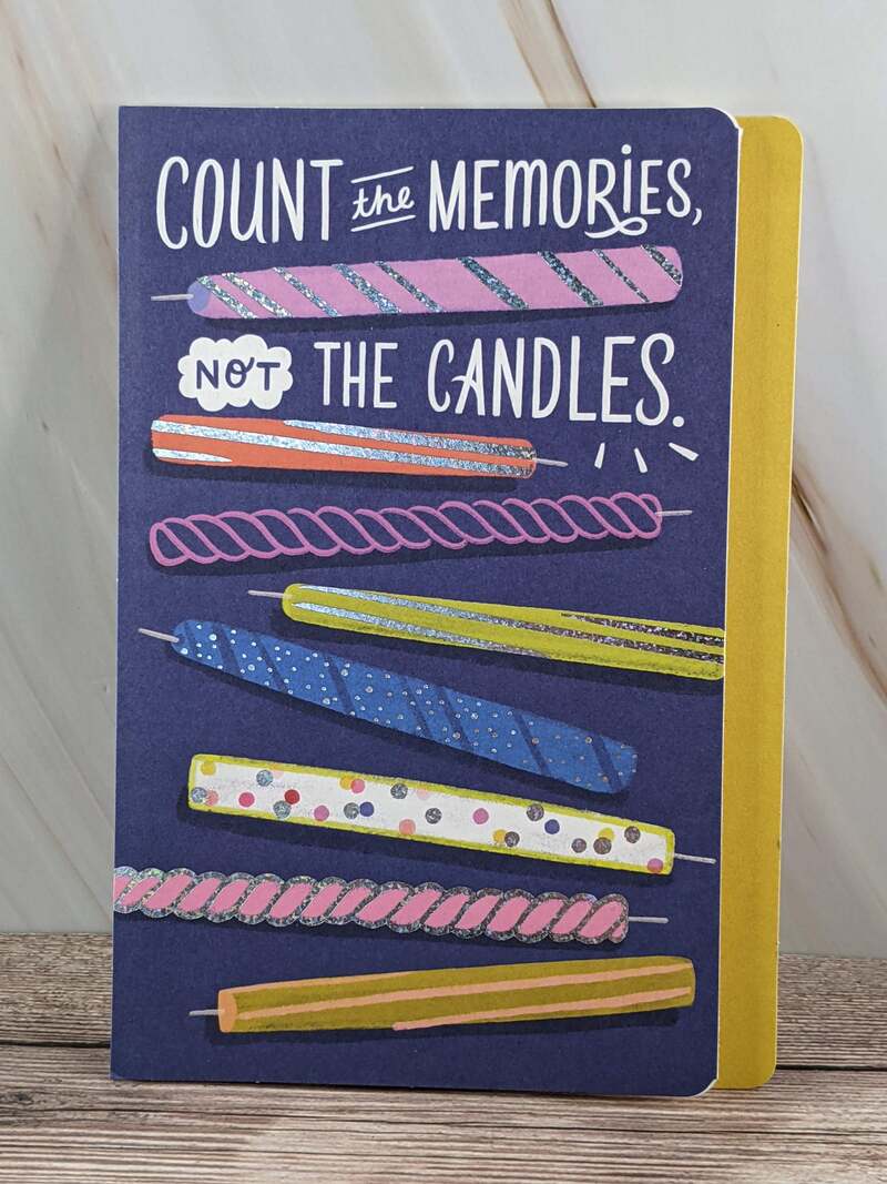 Count the Memories Birthday Card