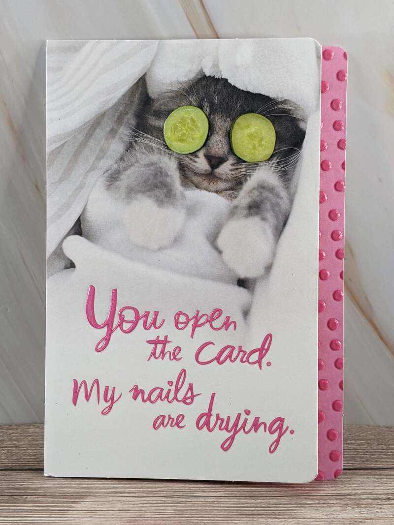 Relax Like Crazy Birthday Card