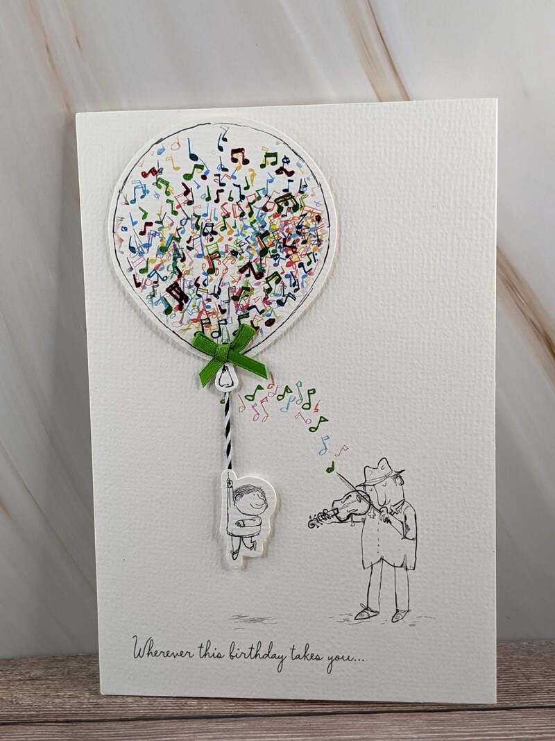 Getting There Birthday Card