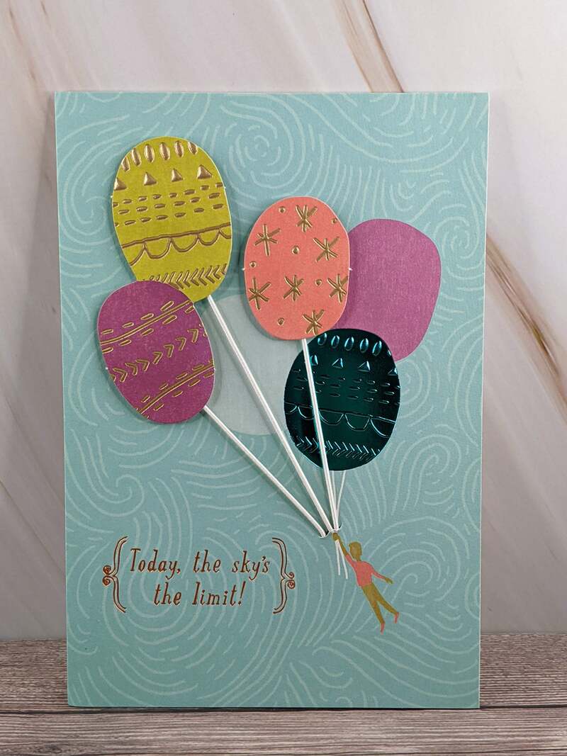 Sky is the Limit Birthday Card