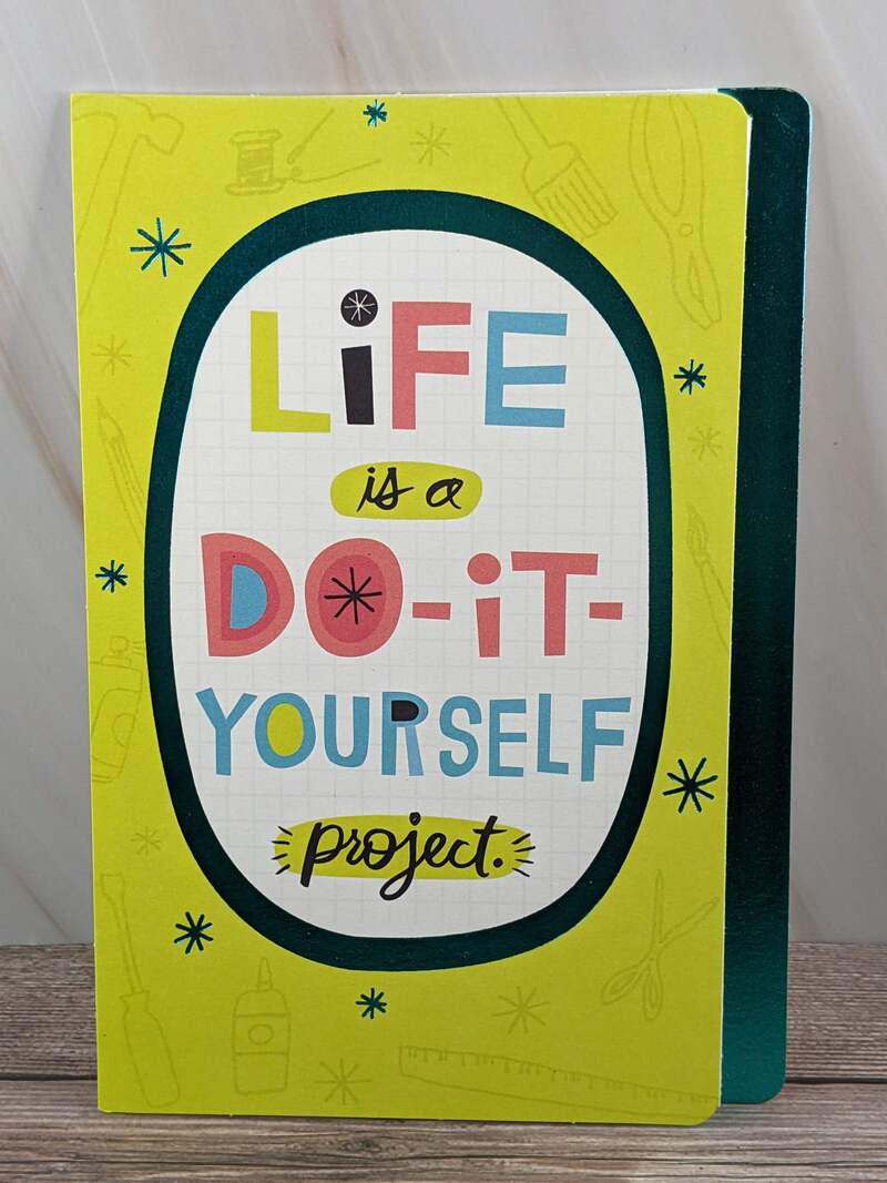 DIY Life Birthday Card