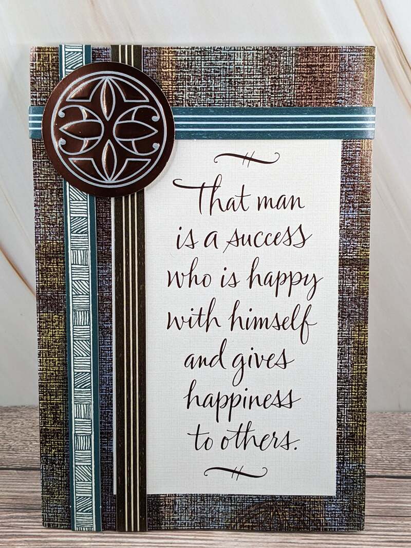 Successful Happy Man Birthday Card