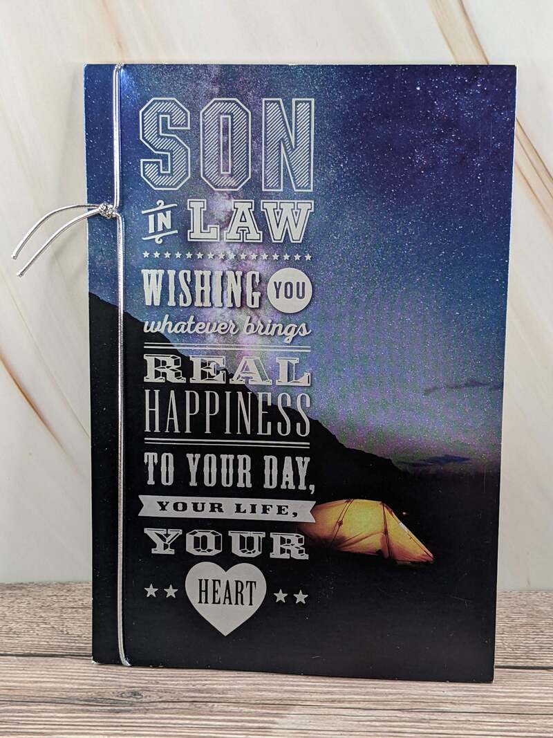Deserving Son-in-Law Birthday Card