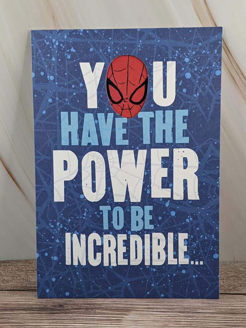Incredible Power Birthday Card