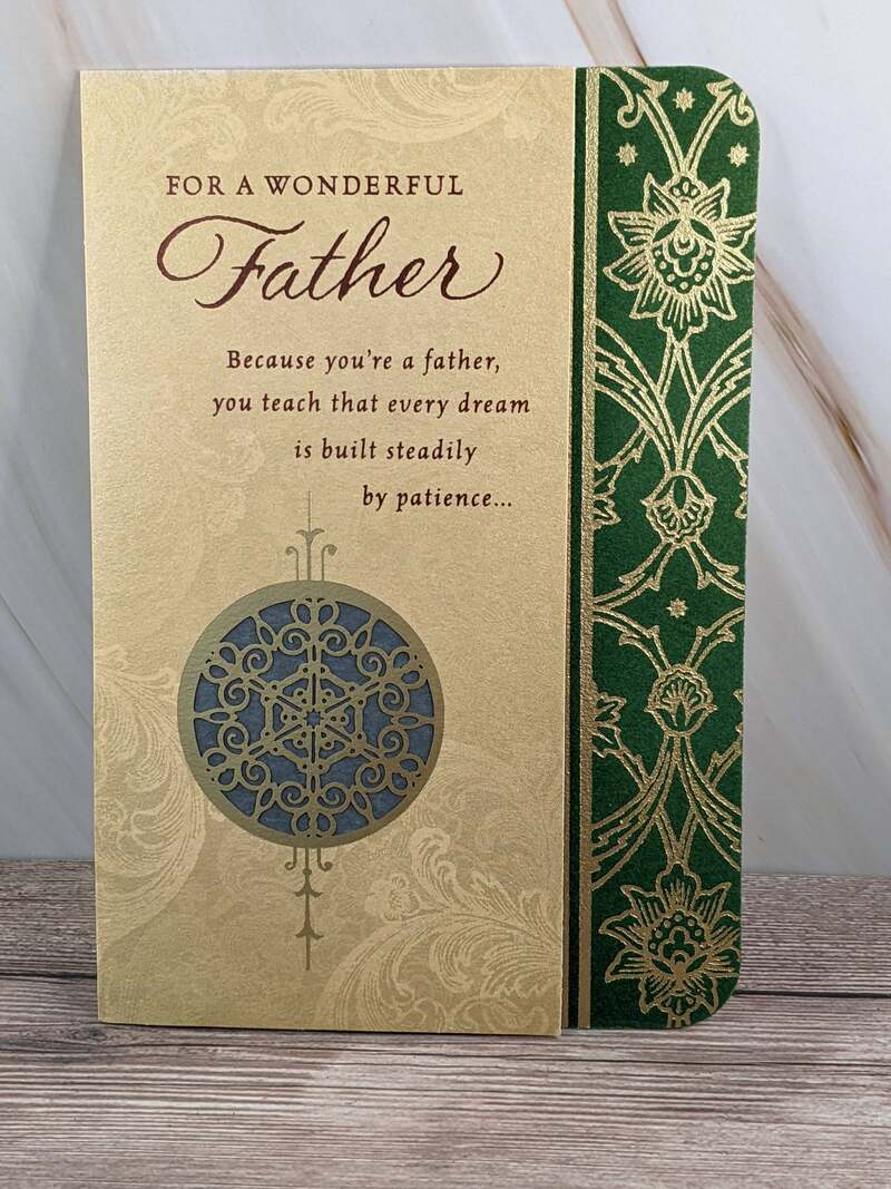 Family Centered Father Birthday Card