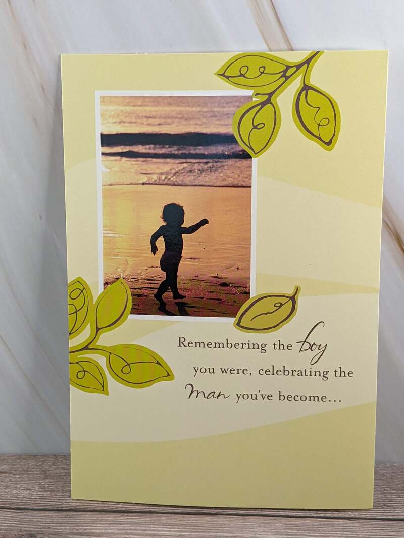 Grown Son Birthday Card