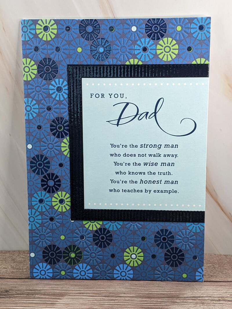 Strong Man Dad Birthday Card