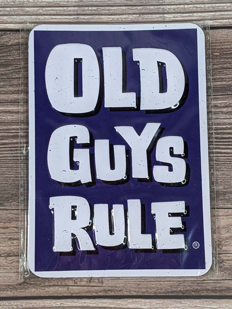 Old Guys Rule Large Magnet