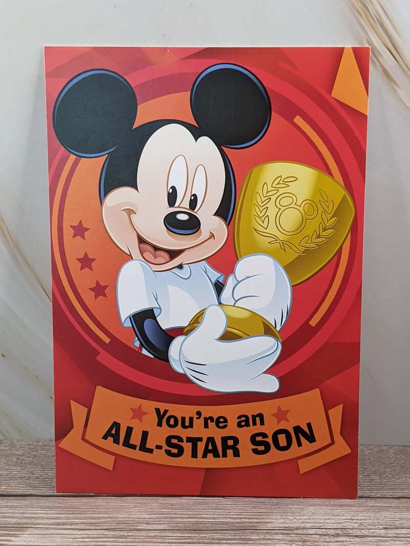 All Star Son Birthday Card