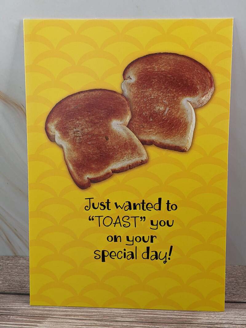 A Birthday Toast Card