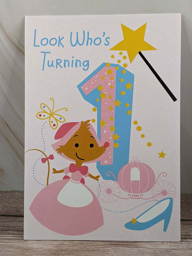 Turning One Birthday Card