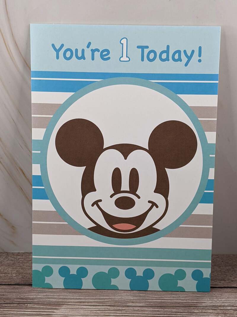 One Today Birthday Boy Card