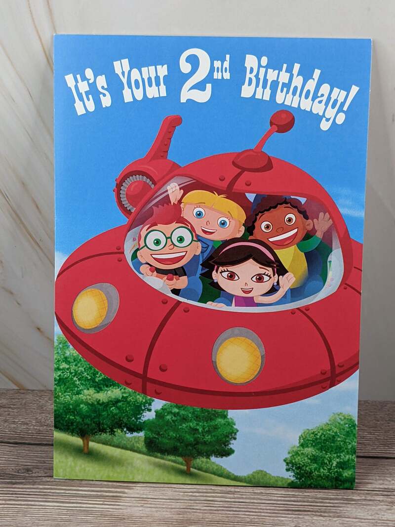 Fun Being 2 Birthday Card