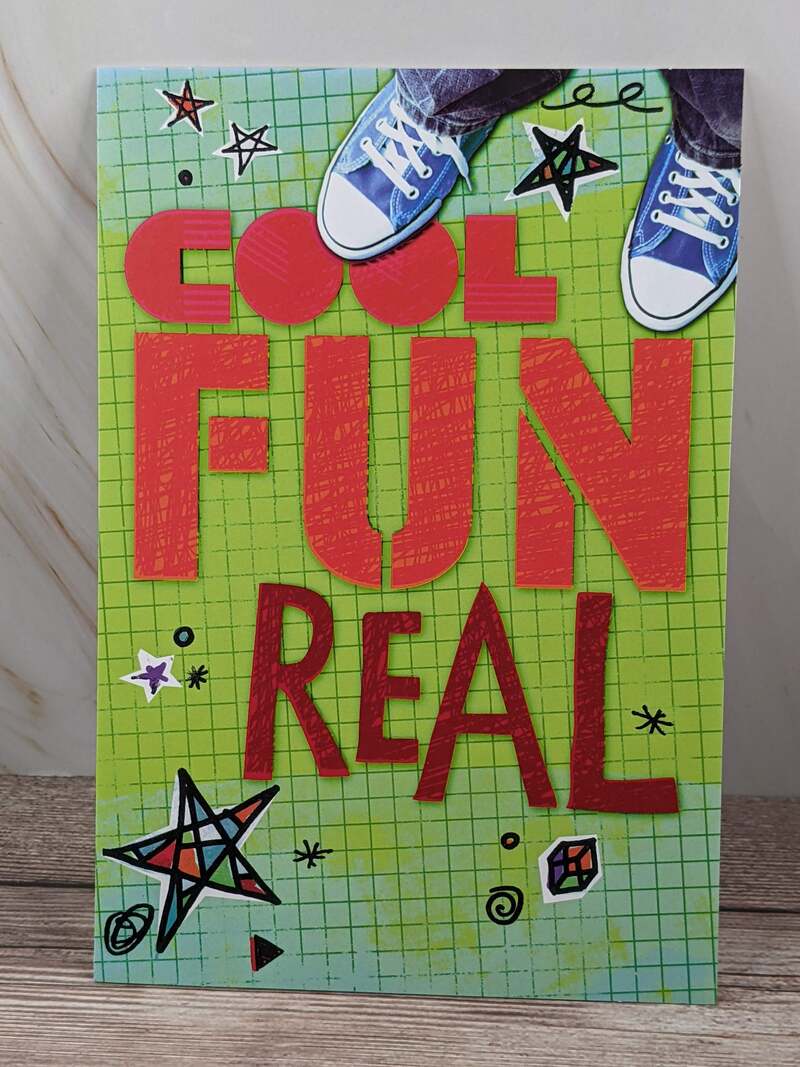 Cool Fun Real Birthday Card