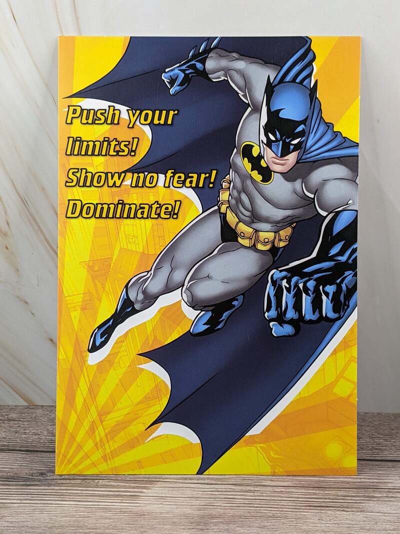 No Fear Birthday Card