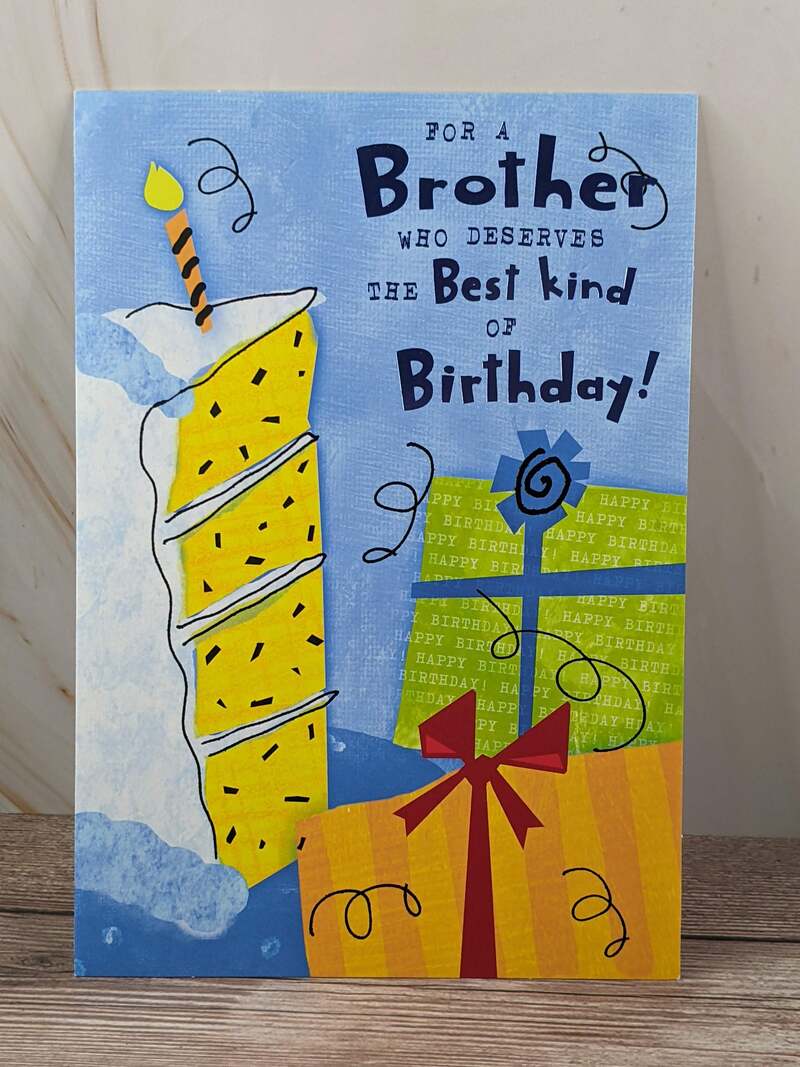 Brother Best Birthday Card