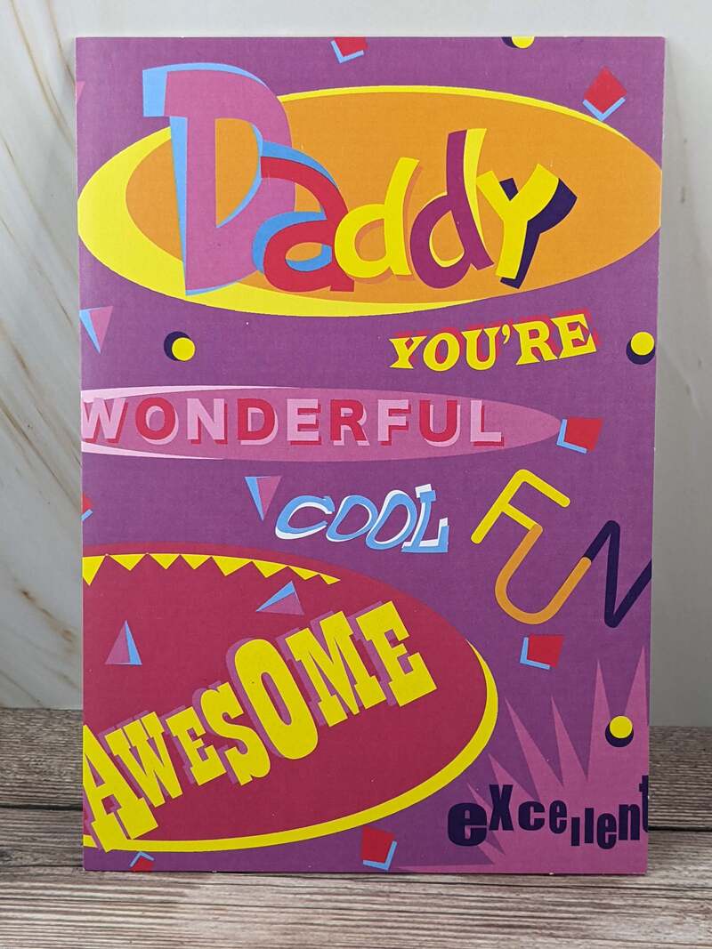 Best Daddy Birthday Card