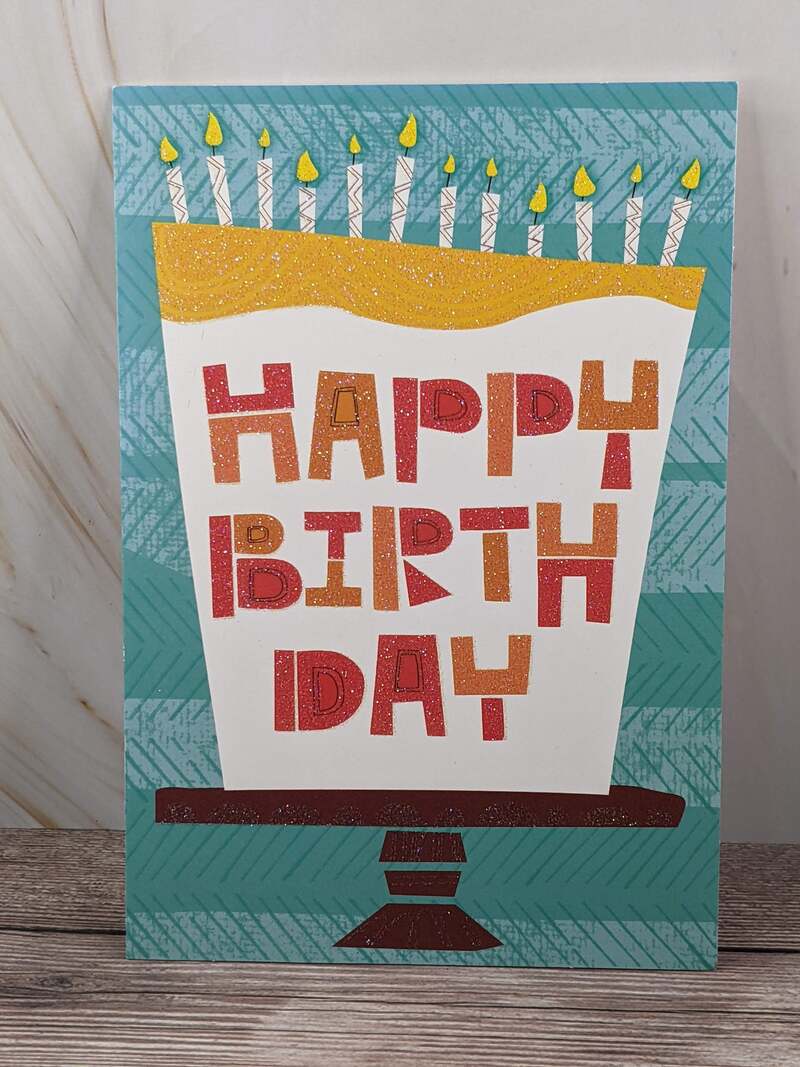 Eat Your Cake Birthday Card