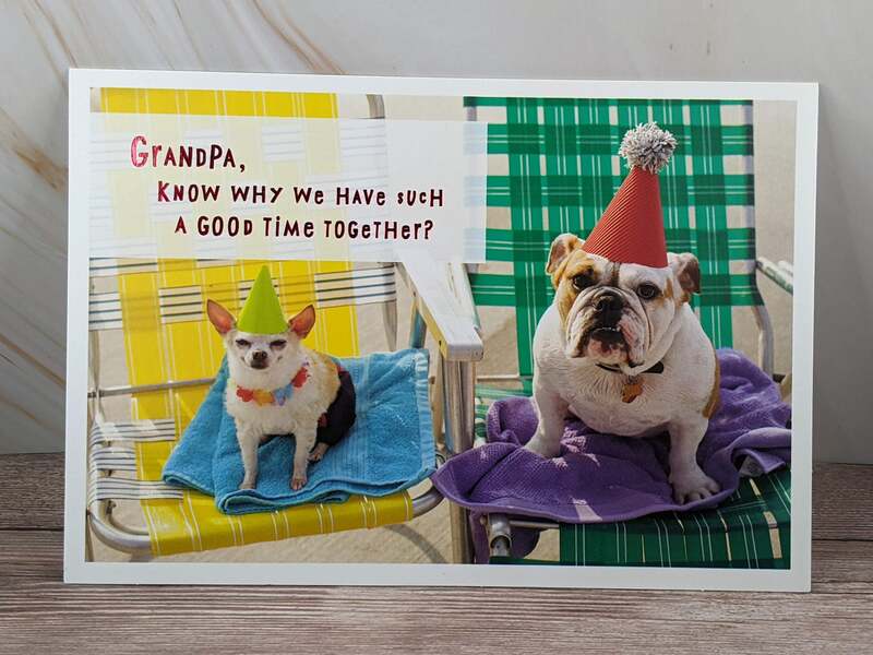 Good Time Grandpa Birthday Card