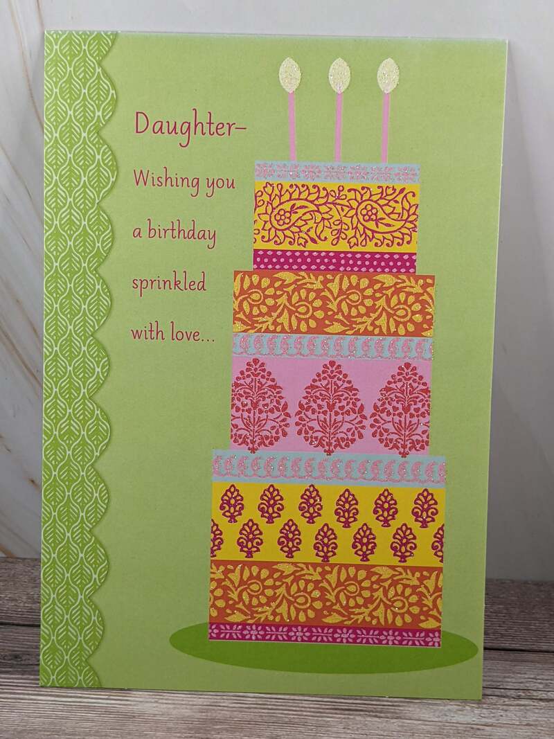 Birthday Love Card for Daughter