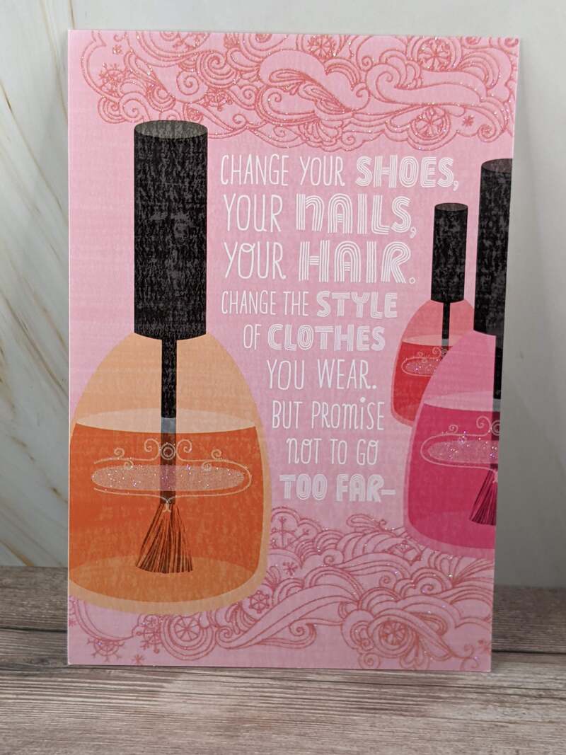 Changes Birthday Card for Daughter