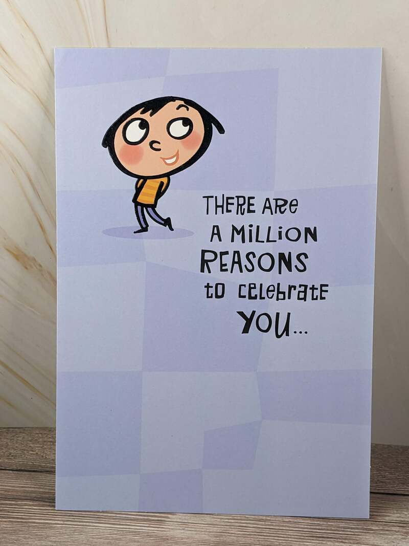 Million Reasons Birthday Card