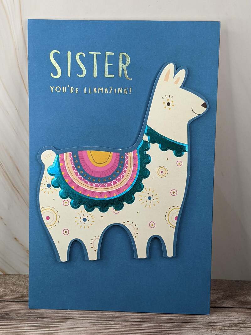 Amazing Sister Birthday Card