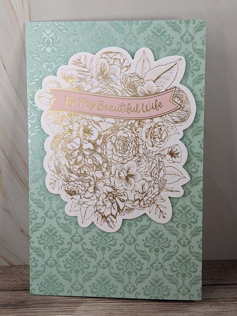 For My Beautiful Wife Birthday Card