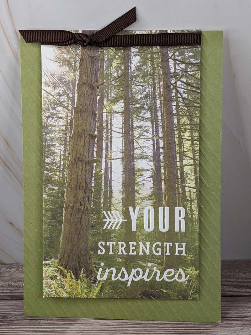 Pulling for You Encouragement Card