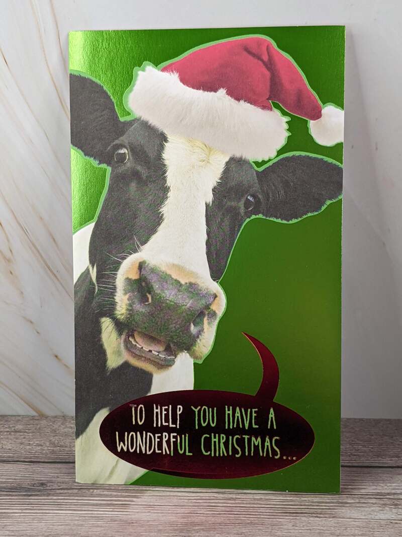 MOO-LA Christmas Card