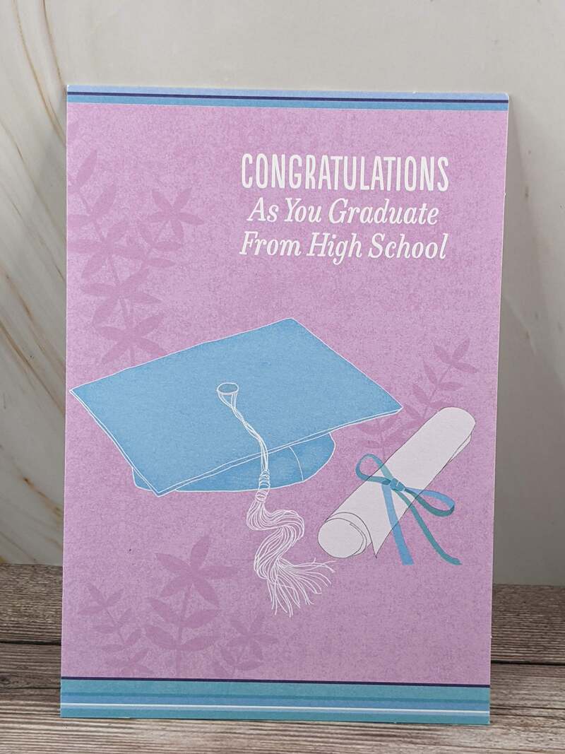High School Graduate Card