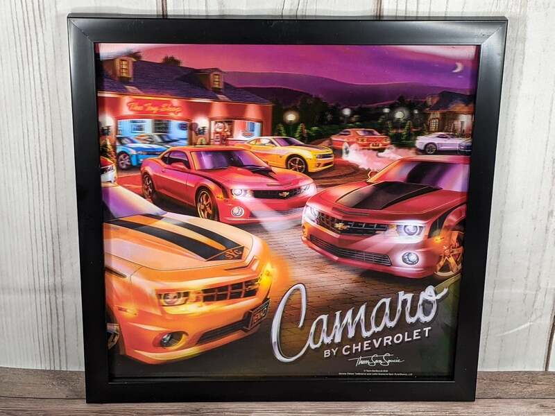 Camaro By Chevrolet Lenticular Wall Decor