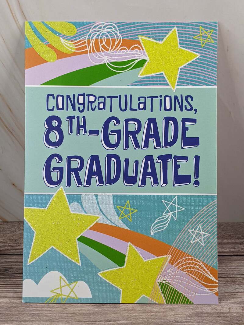 8th Grade Graduate Card