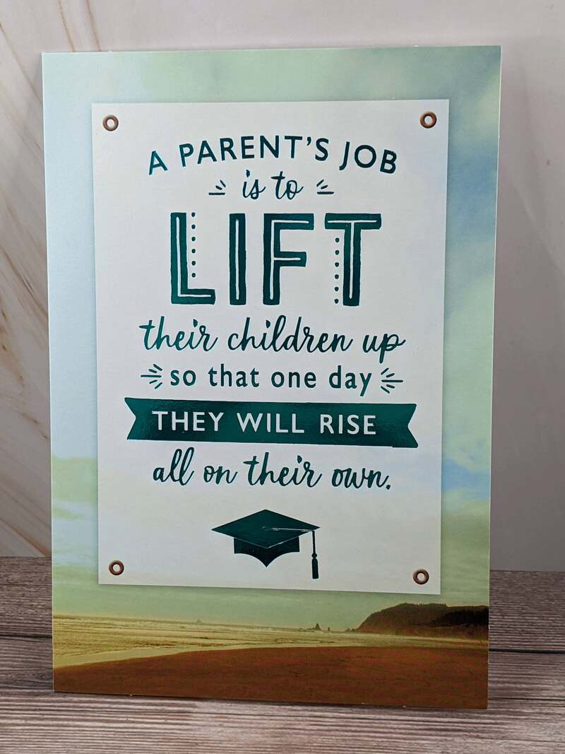 Graduation Card from Parent