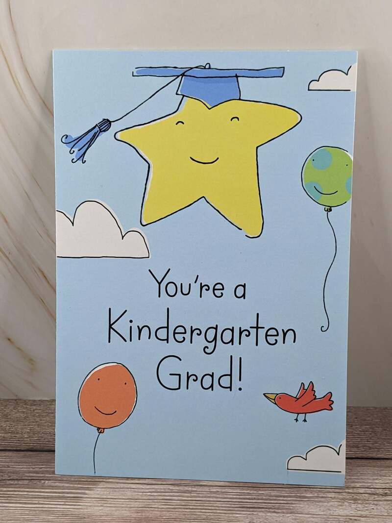 Kindergarten Grad Card