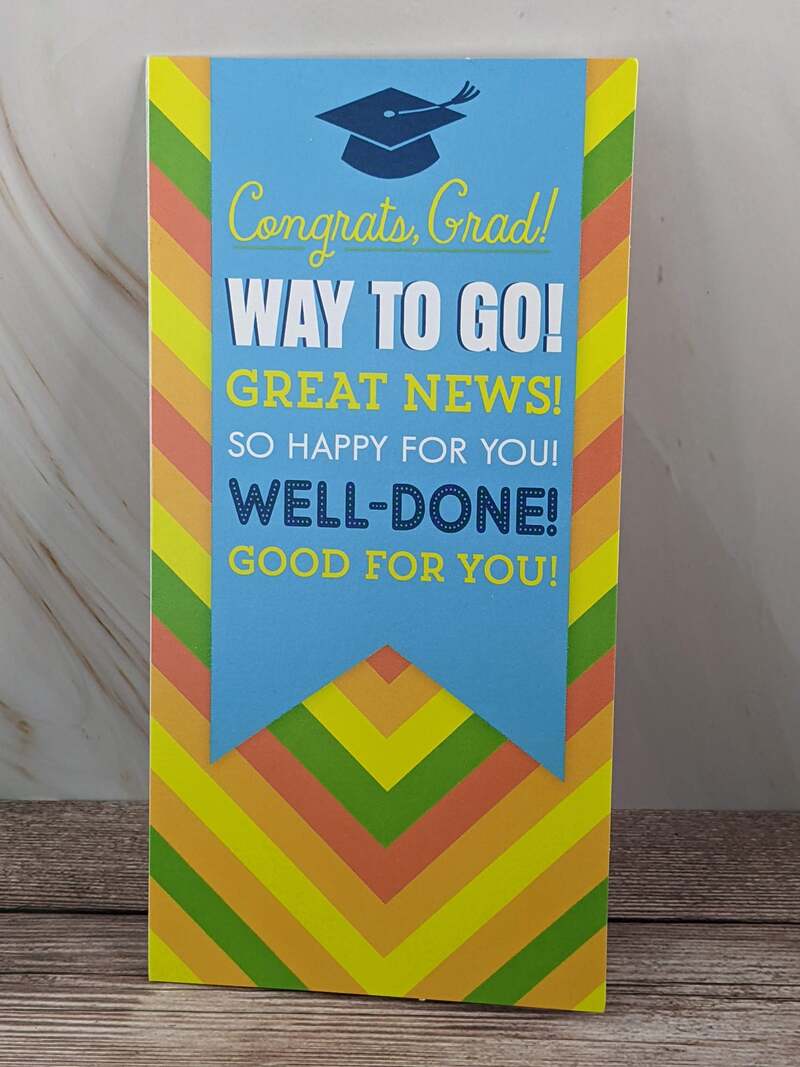 Determination Graduation Card