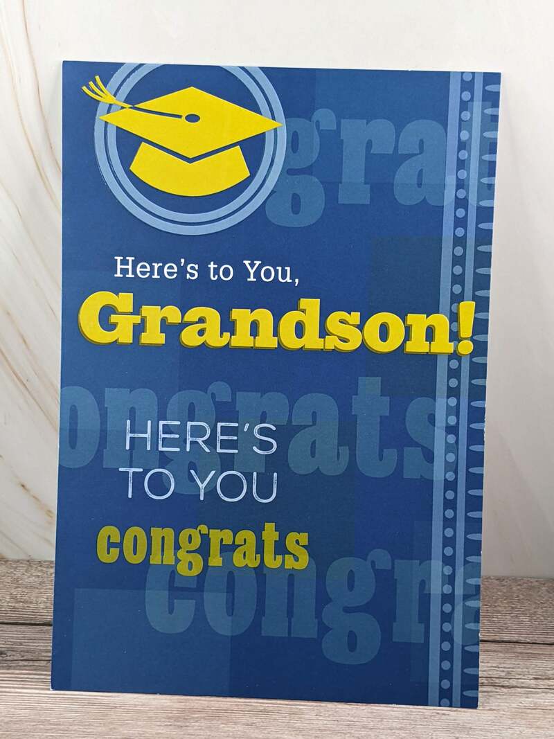 Wonderful Grandson Graduation Card